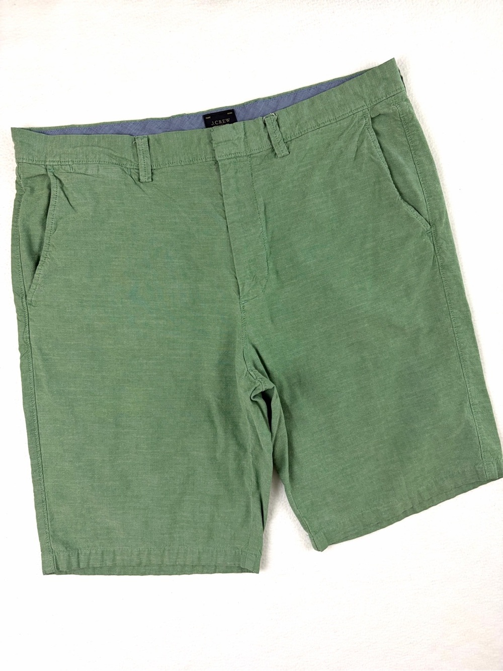 J.Crew‎ Green Cotton Shorts Chino Casual Classic Preppy Summer (35)
